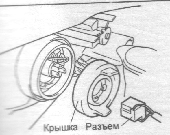 замена лампы Филдер